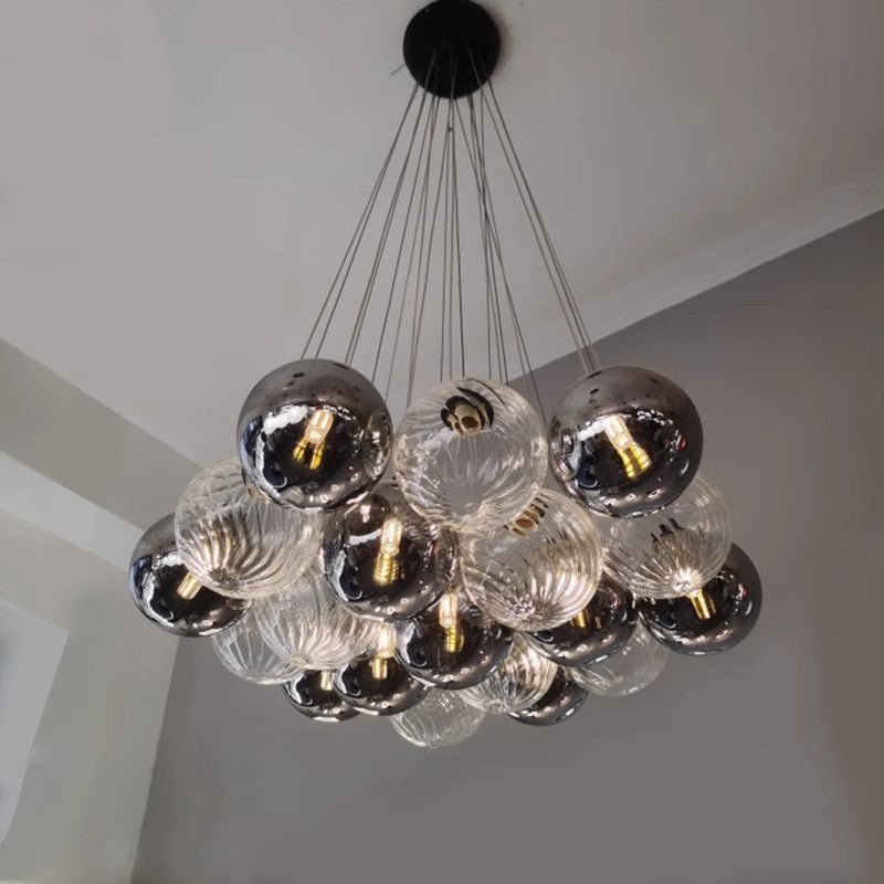 Valentina Modern Pendant Light Metal/Glass Living Room/Dinning Room