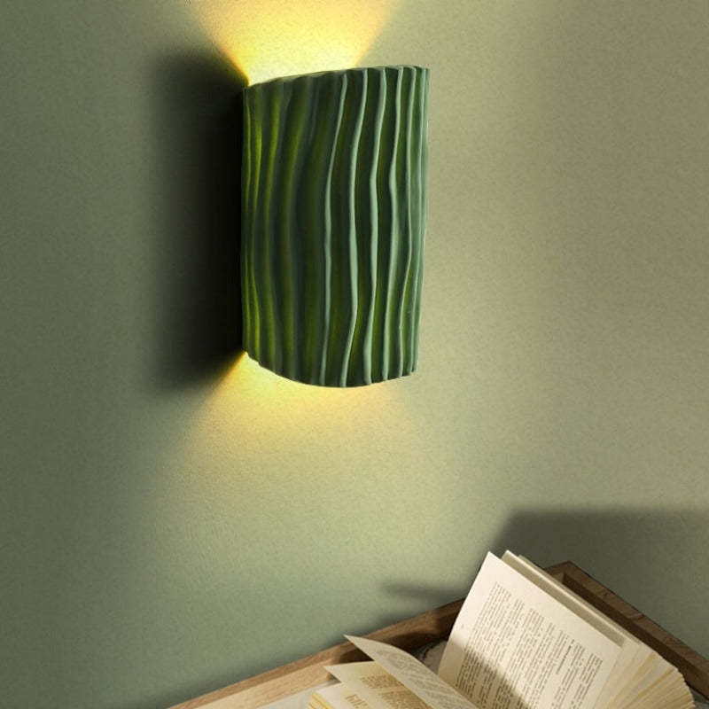 Morandi Retro LED Indoor Wall Lamp White/Grey/Orange/Green Bedroom