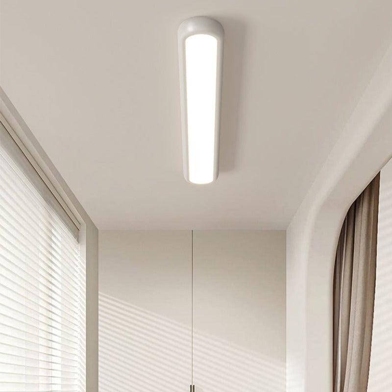 Ozawa Modern LED Flush Mount Ceiling Light Black/Yellow/White Living Room