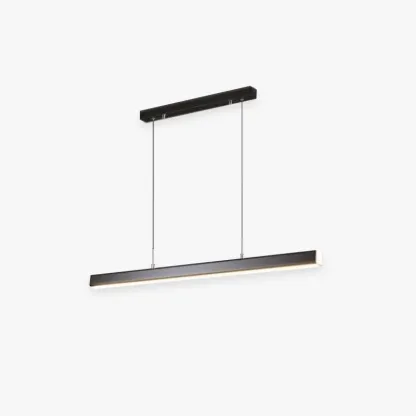 Edge Modern Linear Metal LED Pendant Light Black/Brown
