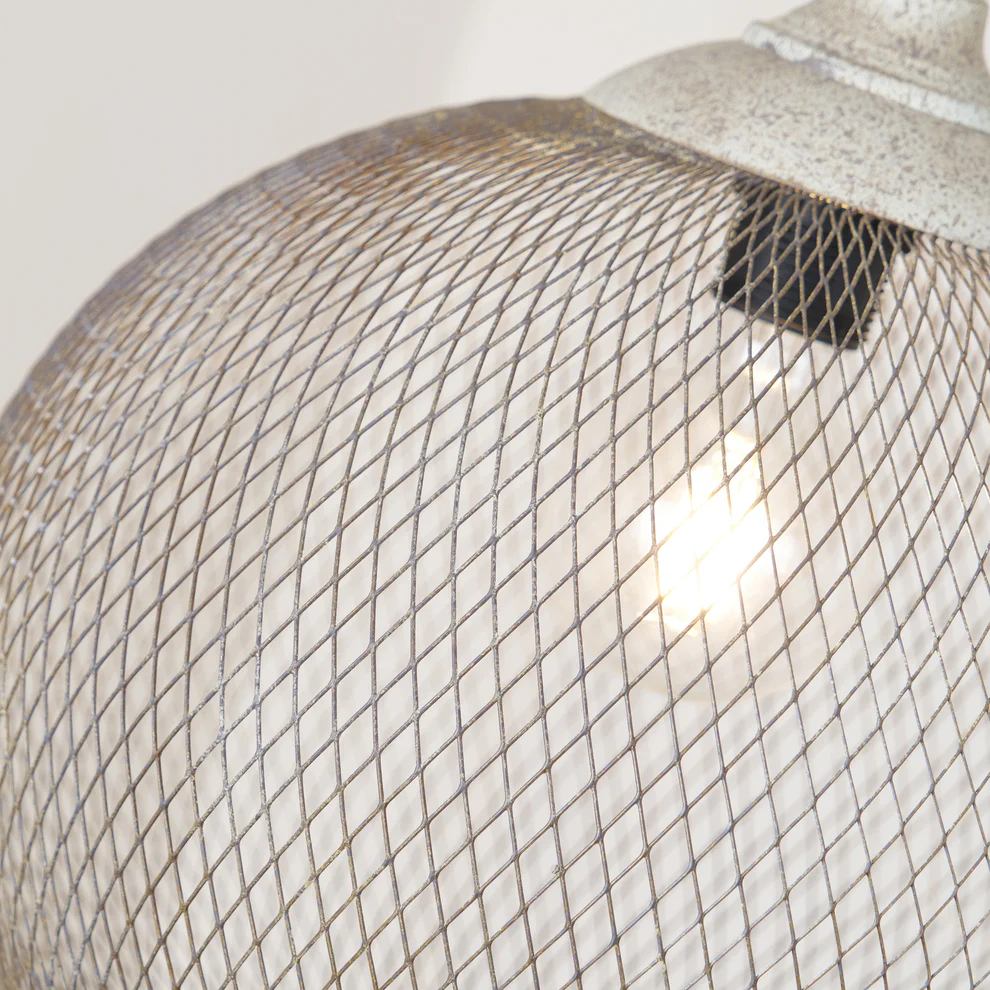 Hailie Modern Metal Rust Color Pendant Light Dining Room Bedroom