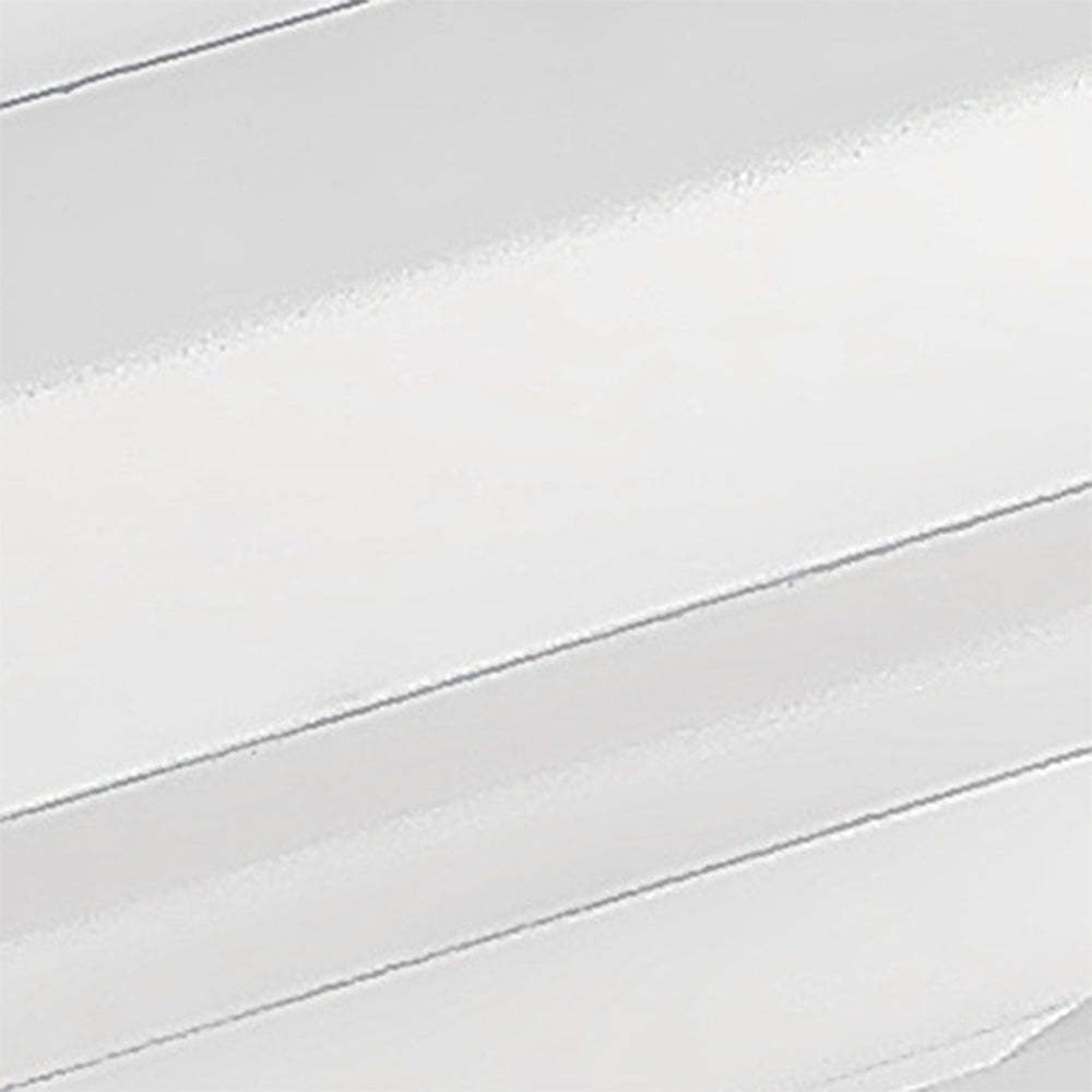 Leigh Modern Square Metal/Acrylic Wall Lamp, White, Bathroom