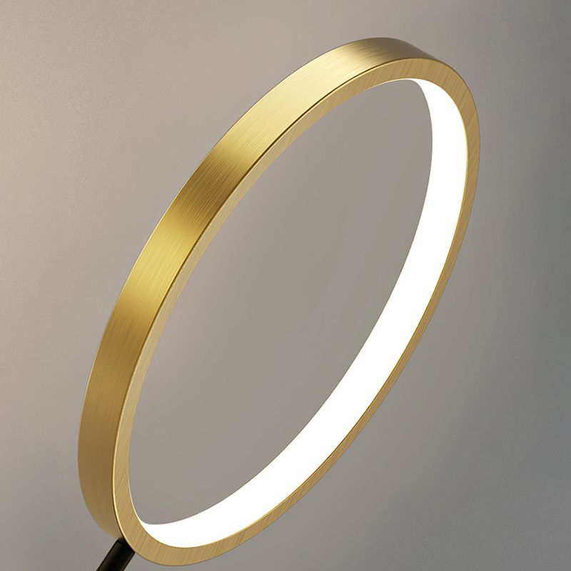 Louise Modern Wave Double Head Metal Acrylic Floor Lamp