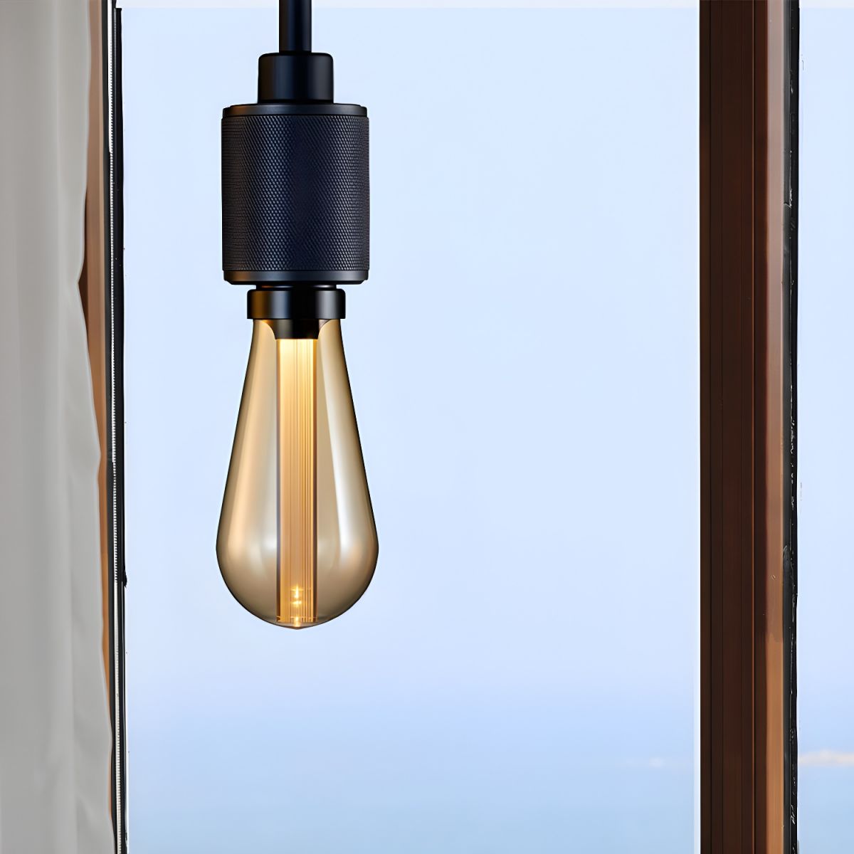 Cooley Modern Bulb Industrial Pendant Light, Copper Color