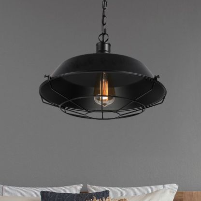 Metal Farmhouse Pendant Light - Alessio Style