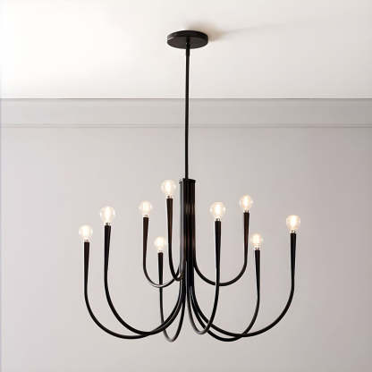 Hailie Modern Minimalist Chandelier Dinning Room