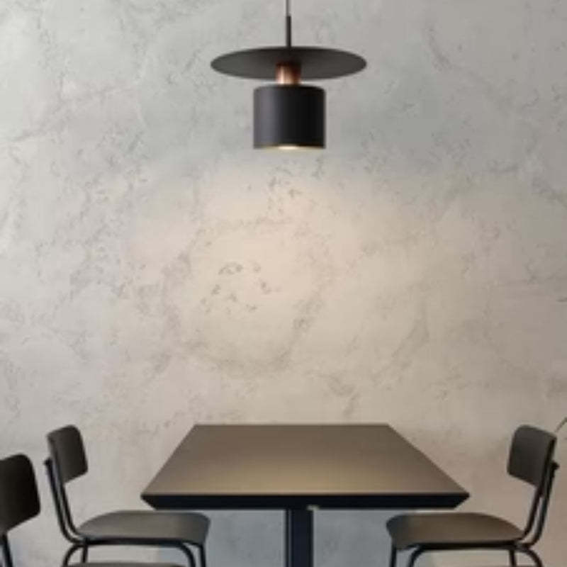 Hailie Industrial LED Pendant Light Metal Bedroom/Dining Room