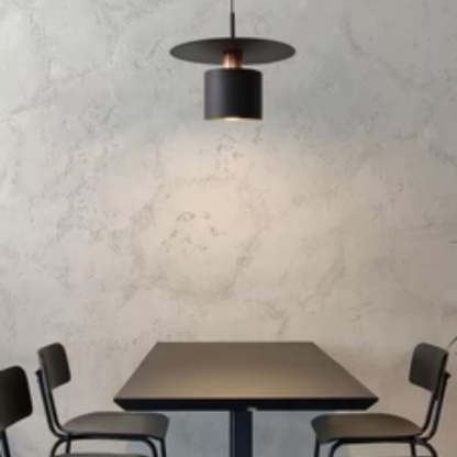 Hailie Industrial LED Pendant Light Metal Bedroom/Dining Room