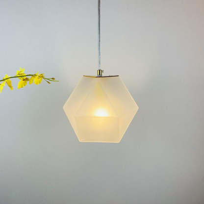 Hailie Modern Glass Multi Polygonal Pendant Light