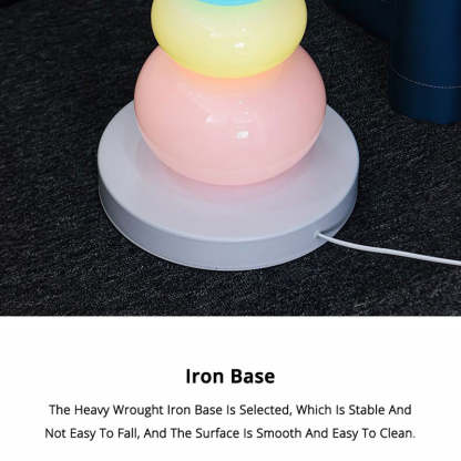 Morandi Rainbow Candy Unique Glass Floor Lamp