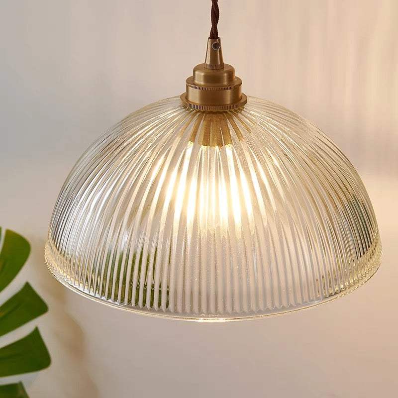 Alessio glass pendant light for dining room