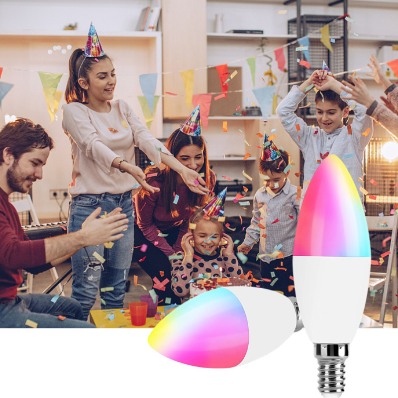 Lumos E12 WiFi Smart Light Bulb LED Bulb Light Colorful