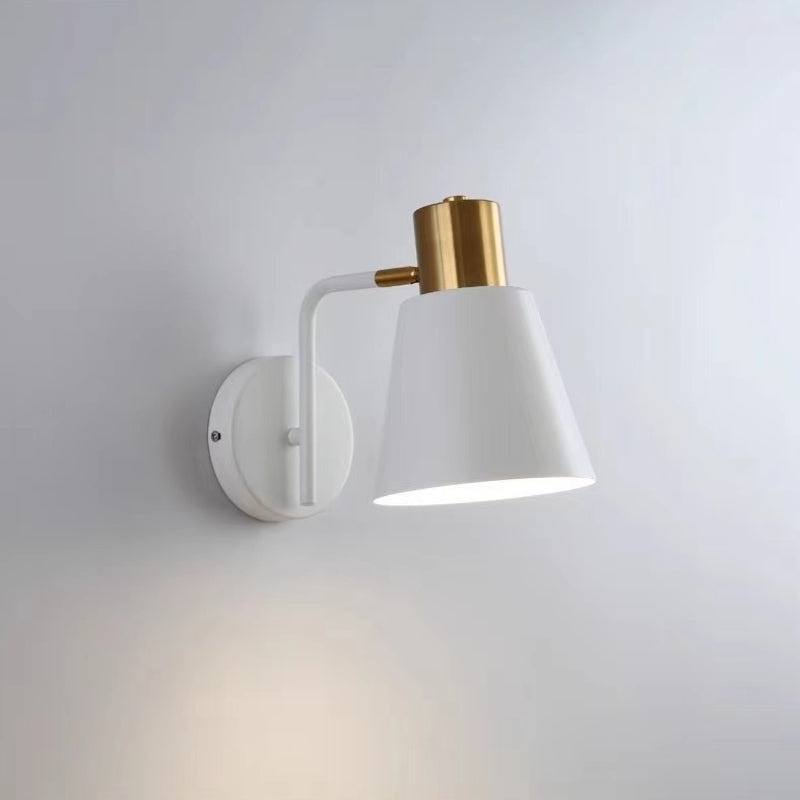 Meza Industrial LED Metal Indoor Wall Lamp Study Room