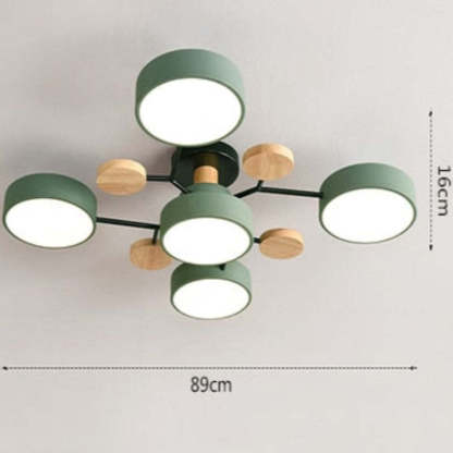 Sienna Ceiling Light, 4/5/6/7 Head