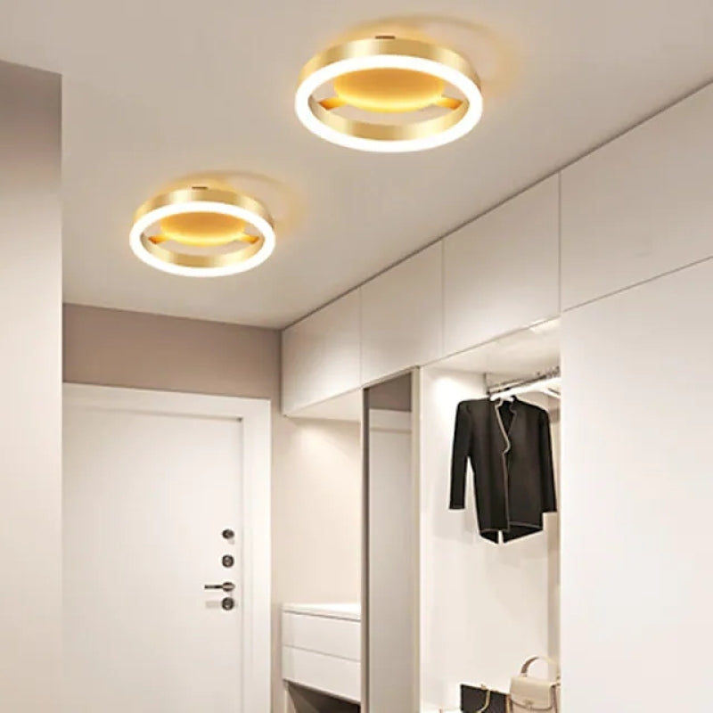 Kirsten Art Deco Pearl Shell Metal/Acrylic Pendant Light, White
