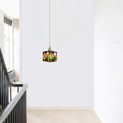 Hailie Retro LED Metal Glass Pendant Light Bedroom Dining Room