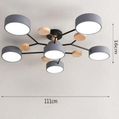 Sienna Ceiling Light, 4/5/6/7 Head