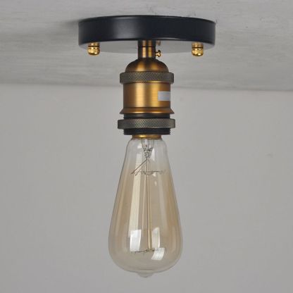 Flush Mount Ceiling Light - Alessio Retro Industrial Design