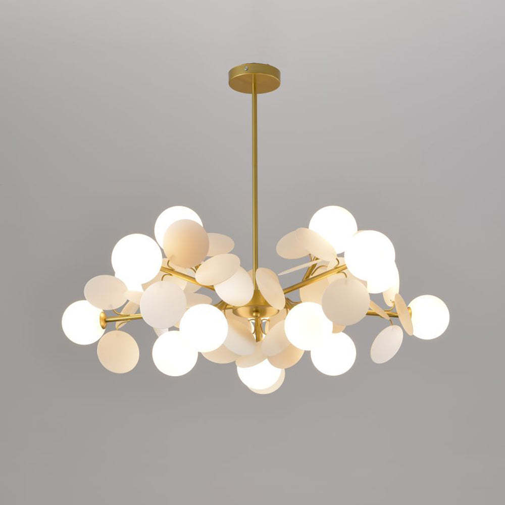 Jevon Multicolored Flower Branch Chandelier, Living Room