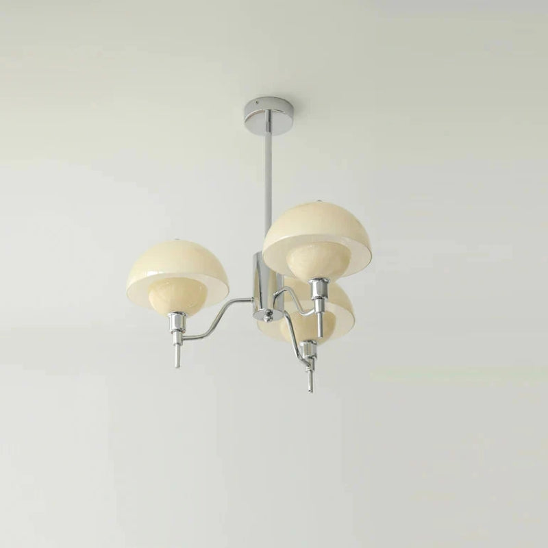 Hailie Modern Glass Metal Pendant Light Bedroom Study