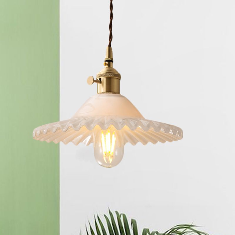 Leilani Pendant Light Metal & Glass 8.7"