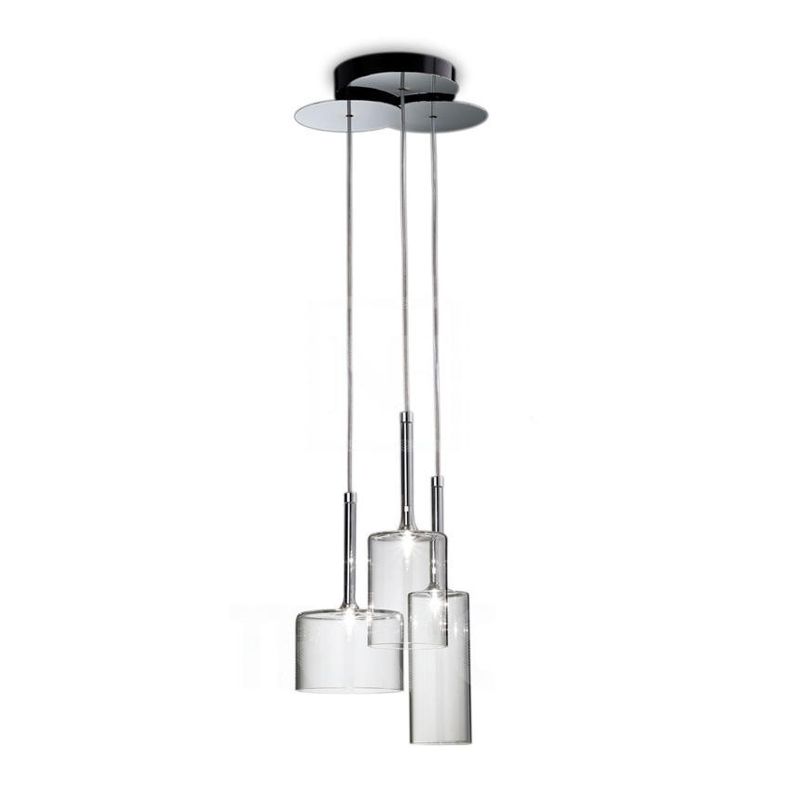 Kristy Modern Geometric Cluster Glass Pendant Light