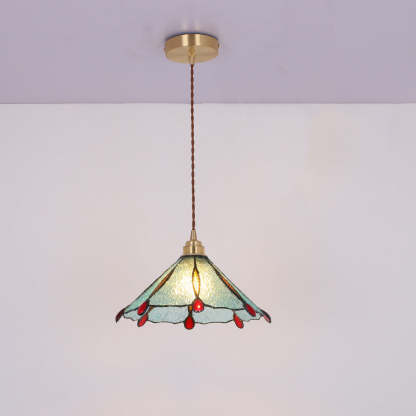 Eryn Vintage Pendant Light Metal/Glass Bedroom/Living Room/Hallway