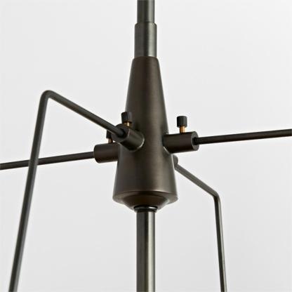 Renée Modern Conical Metal Fabric Pendant Light Dinging Room