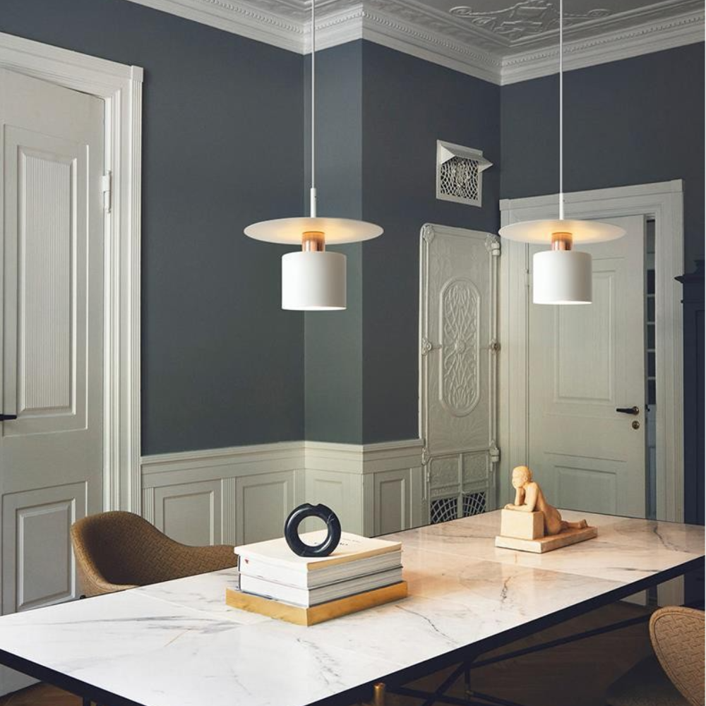 Hailie Industrial LED Pendant Light Metal Bedroom/Dining Room