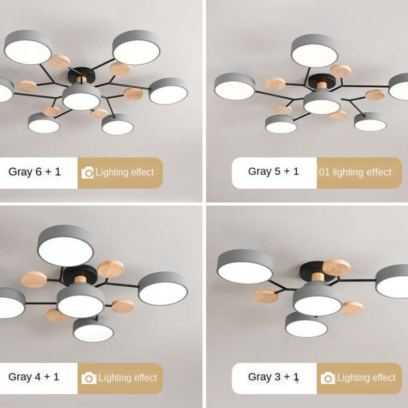 Sienna Ceiling Light, 4/5/6/7 Head