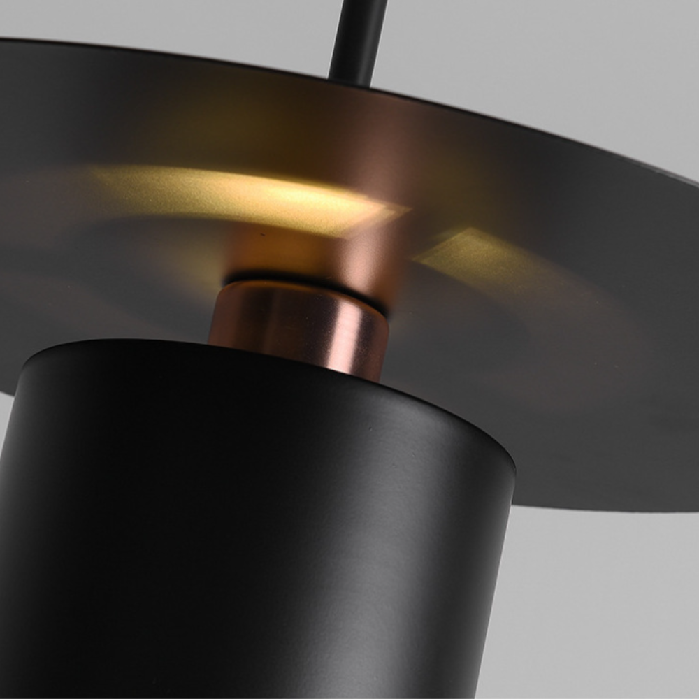 Hailie Industrial LED Pendant Light Metal Bedroom/Dining Room