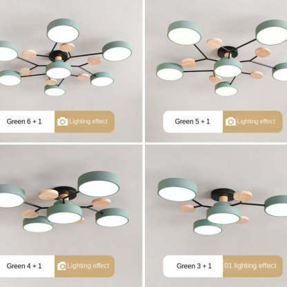 Sienna Ceiling Light, 4/5/6/7 Head