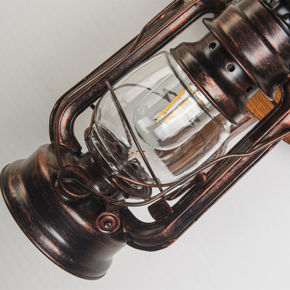Austin Rudder Lantern Wall Lamp, Rustic Lighting