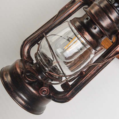 Austin Rudder Lantern Wall Lamp, Rustic Lighting