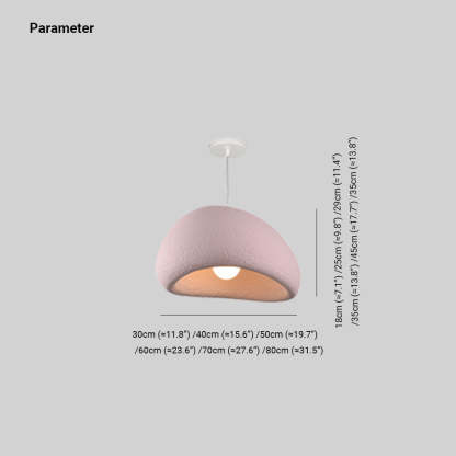 Byers Wabi-Sabi Spherical Cloud Pendant Light
