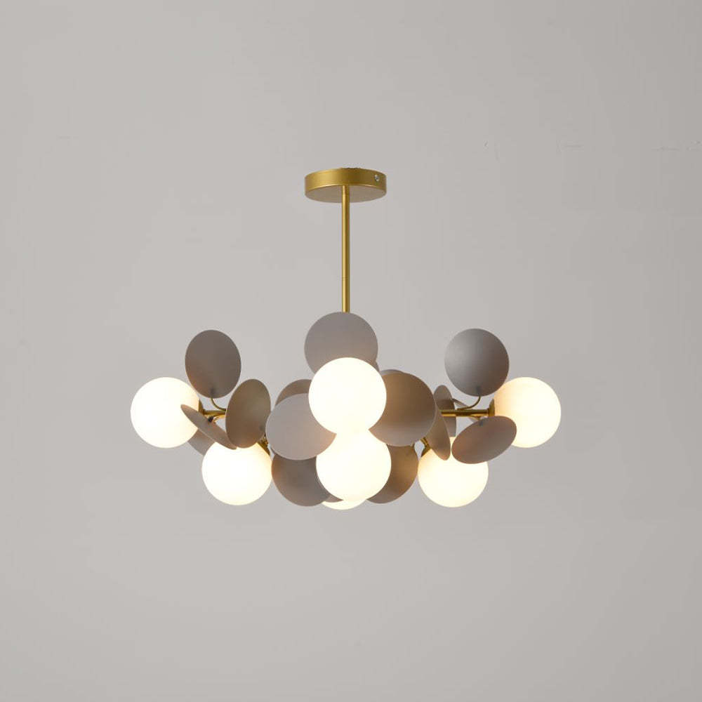 Jevon Multicolored Flower Branch Chandelier, Living Room