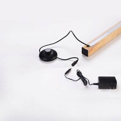 Ozawa Minimalist Linear Nature Wooden  Floor Lamp