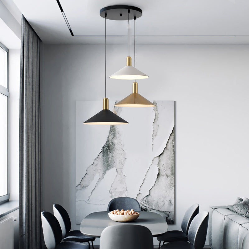 Carins Vintage  Umbrella Monochrome Pendant Light