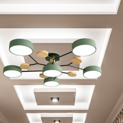Sienna Ceiling Light, 4/5/6/7 Head