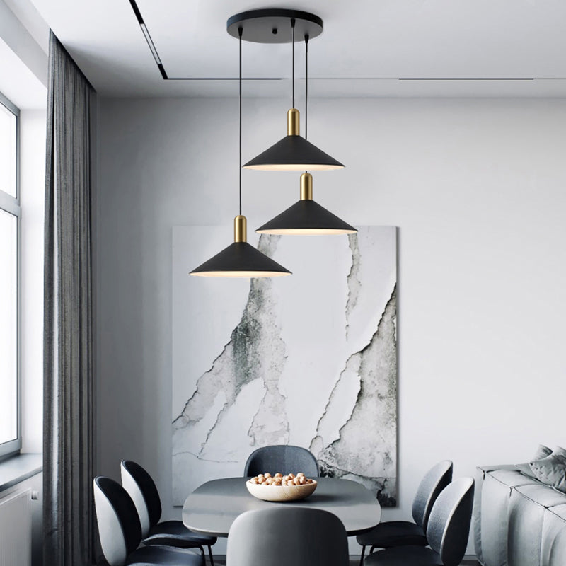 Carins Vintage  Umbrella Monochrome Pendant Light