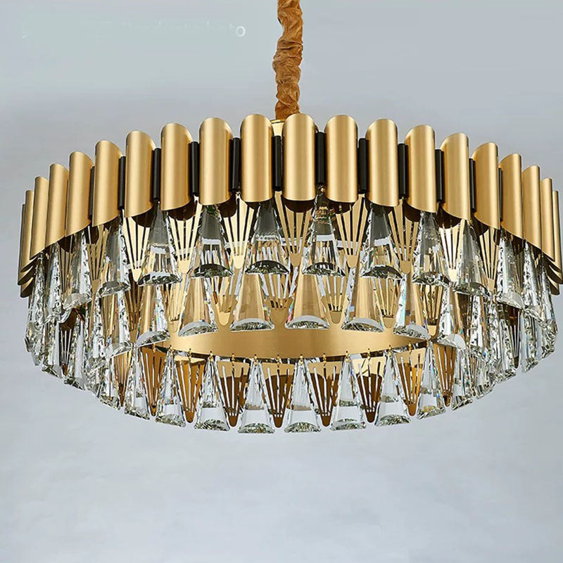 Marilyn Postmodern Nordic Round Crystal Chandelier