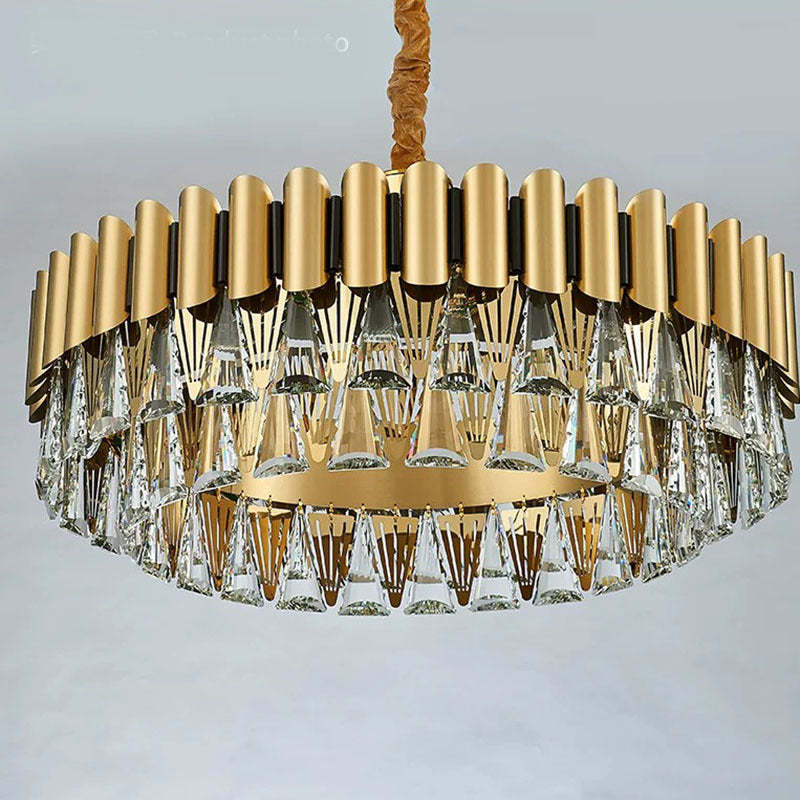 Marilyn Postmodern Nordic Round Crystal Chandelier