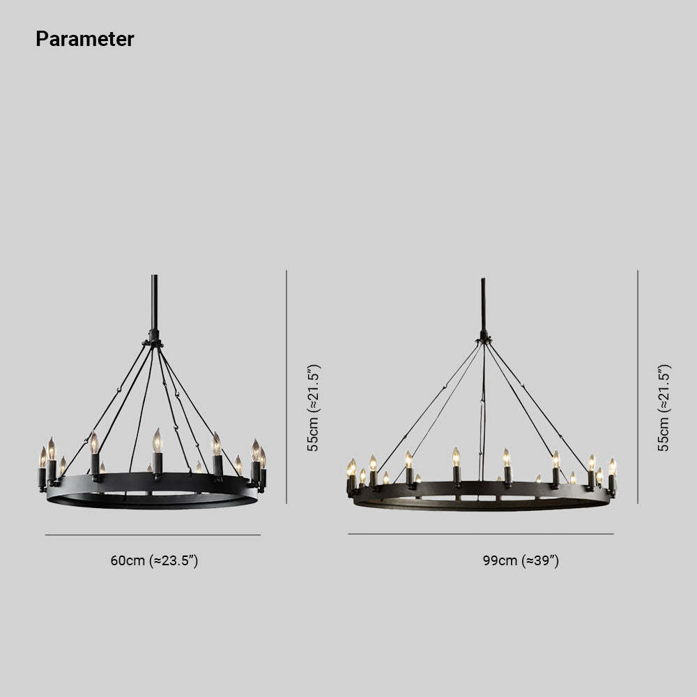 Alessio Pendant Light Dimensions