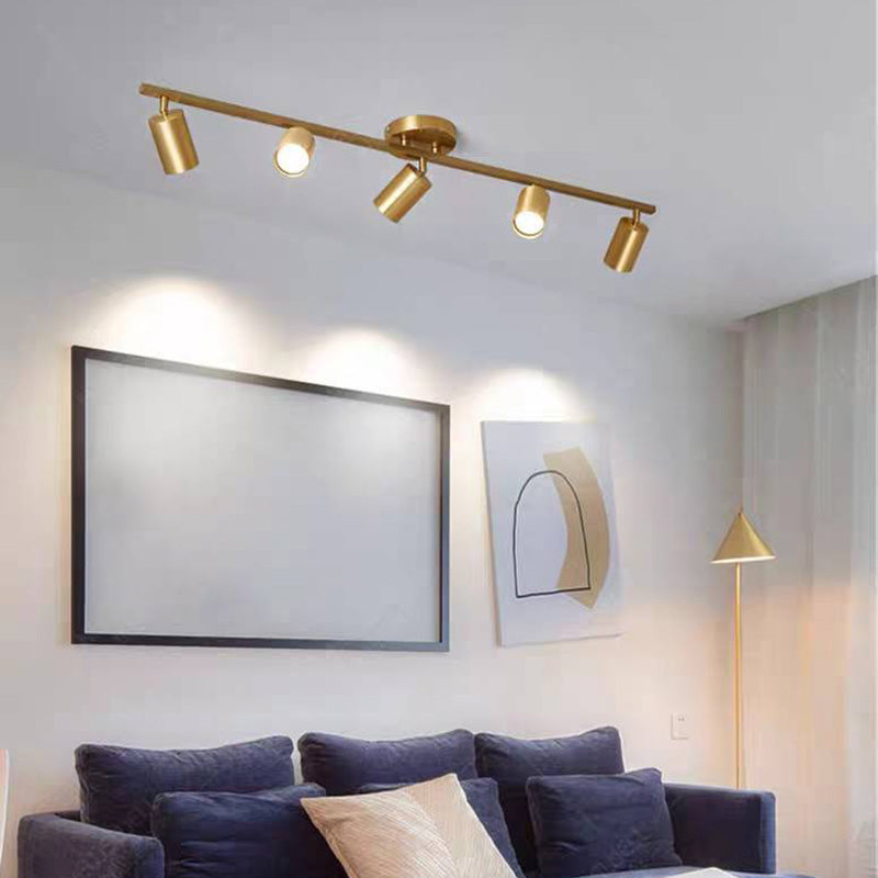 Haney Modern Ceiling Light Spotlight Cast 3 Color 3/4/5/6 Head