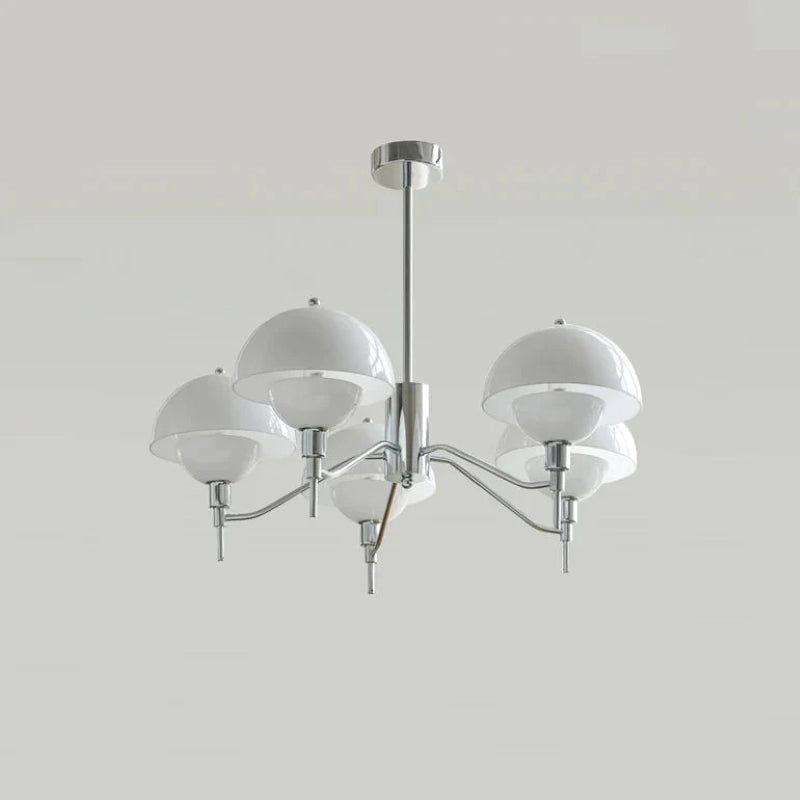 Hailie Modern Glass Metal Pendant Light Bedroom Study