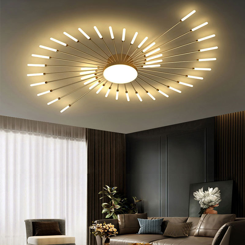 Lowry Modern Home Decoration Fireworks LED Ceiling Light