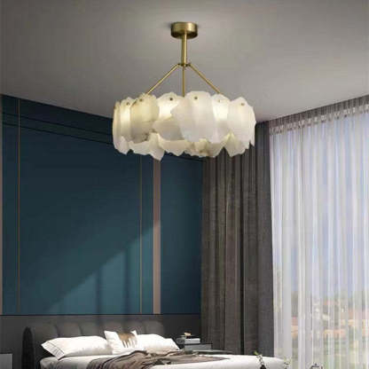 Marilyn Modern Marble Round Pendant Light Living Room