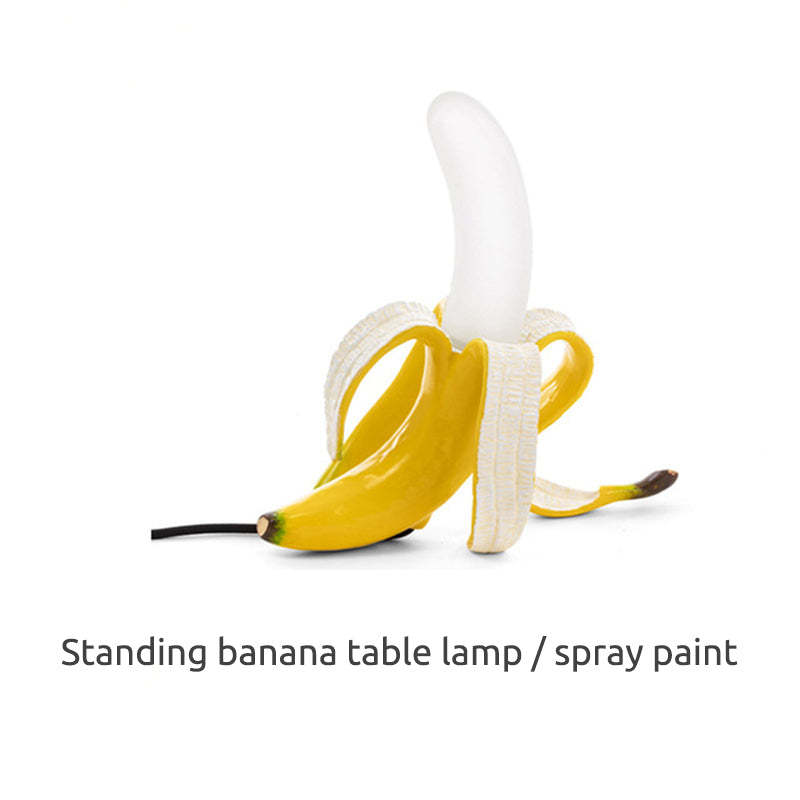 Celesta Banana Table Lamp - Unique design, spray paint