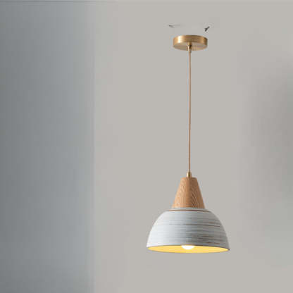 Ozawa Nordic LED Pendant Light Metal Ceramic Wood Bedroom