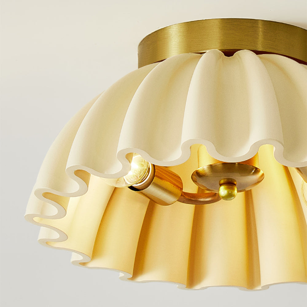 Nordic modern dome flower ceiling light